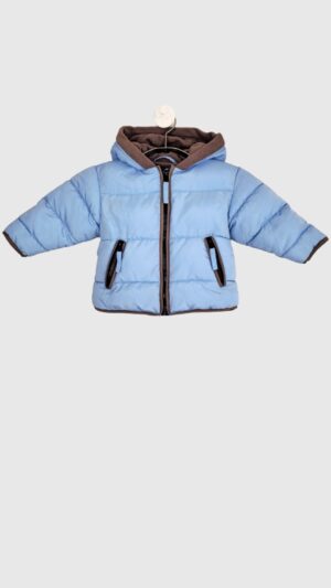 Lyseblå vinterjakke fra Baby Club, Str. 12 mdr.