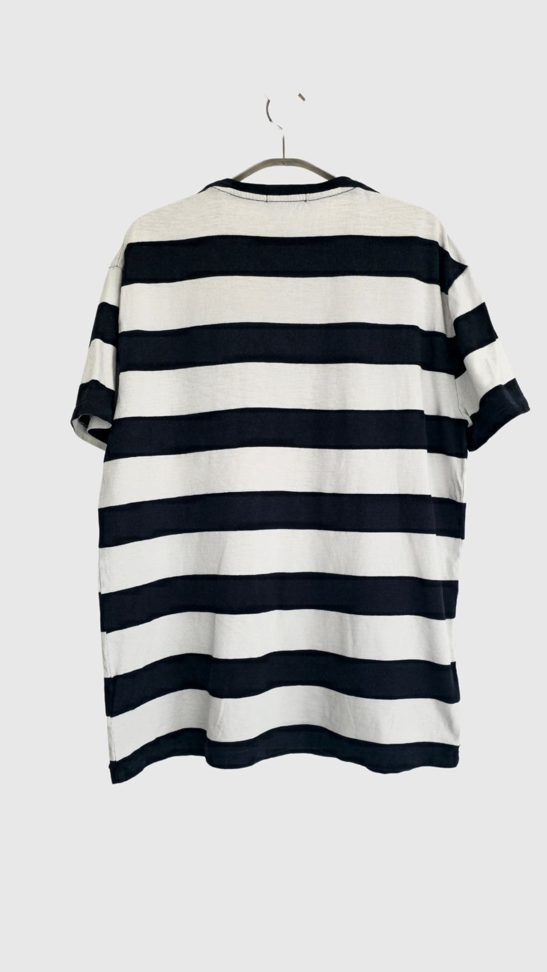 Sort/hvid stribet t-shirt fra Polo Ralph Lauren, Str. M - Billede 4