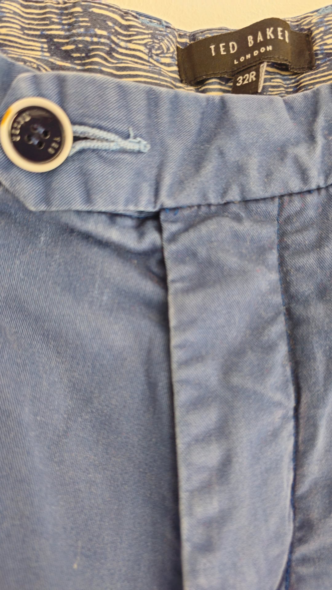 Blå shorts fra Ted Baker, Str. 32R - Billede 3