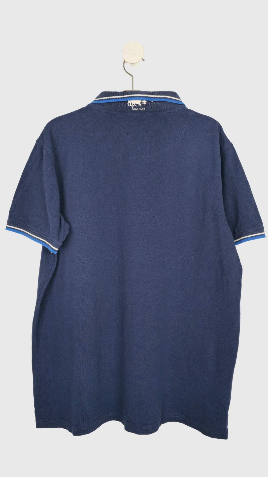 Blå polo t-shirt fra Harvey Miller, Str. XL - Billede 3