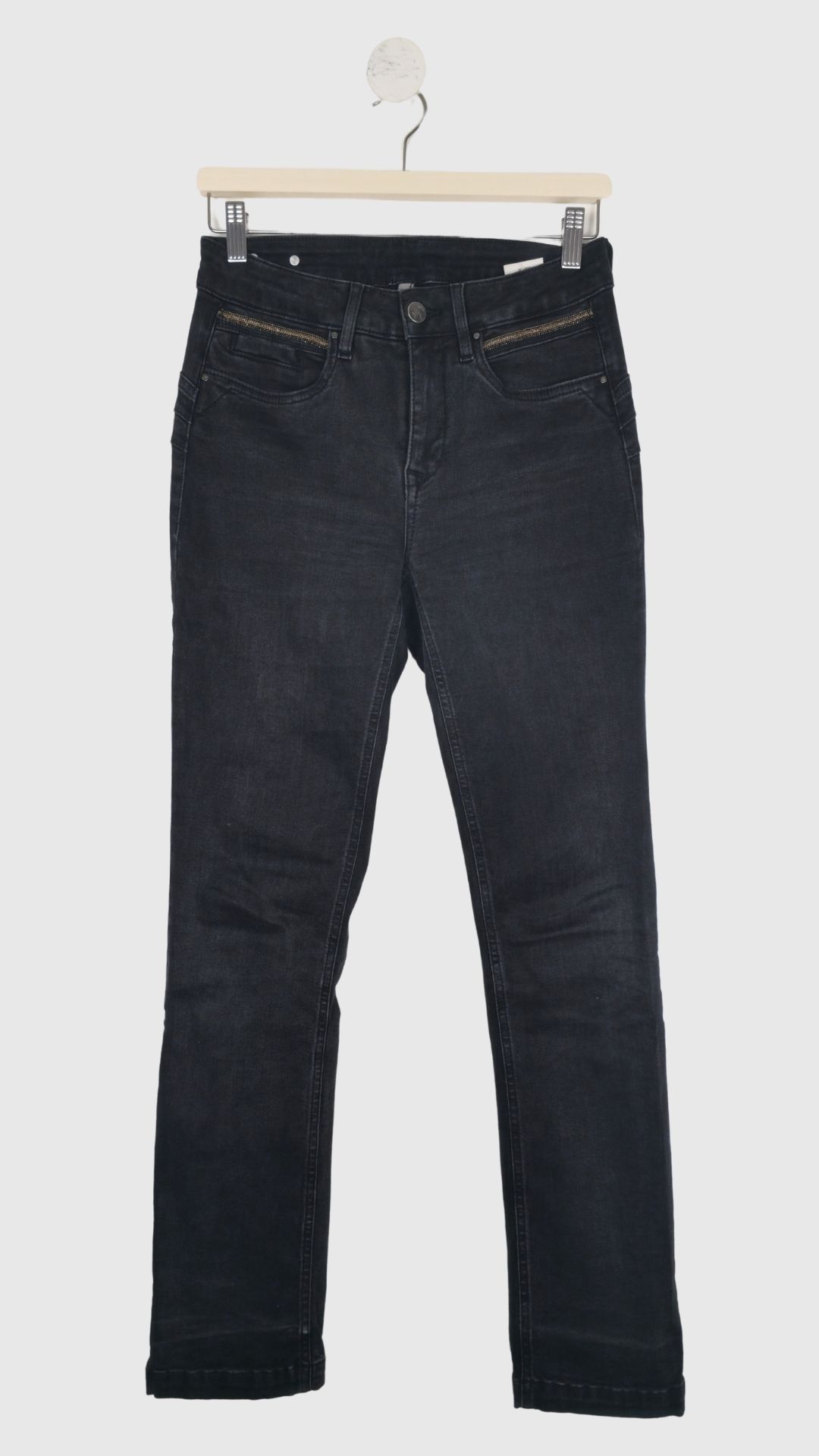 Mørkegrå jeans fra Dranella, Str. 36