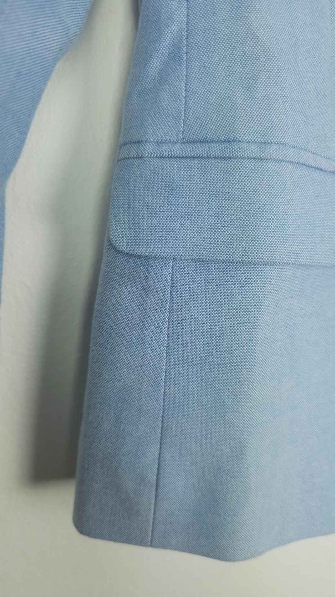 Lyseblå blazer fra H&M, Str. 128 eller 7/8 år - Billede 4
