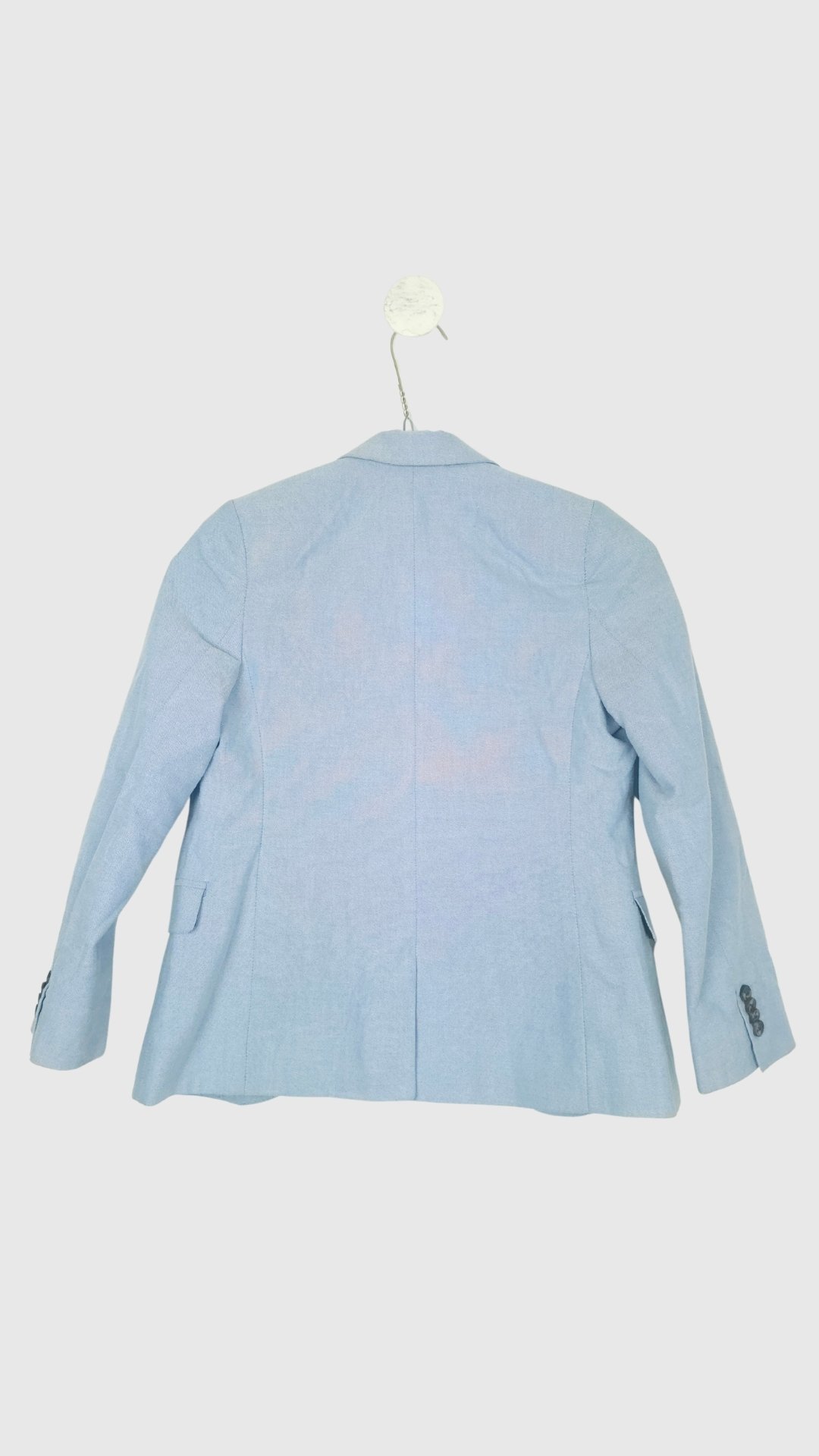 Lyseblå blazer fra H&M, Str. 128 eller 7/8 år - Billede 5